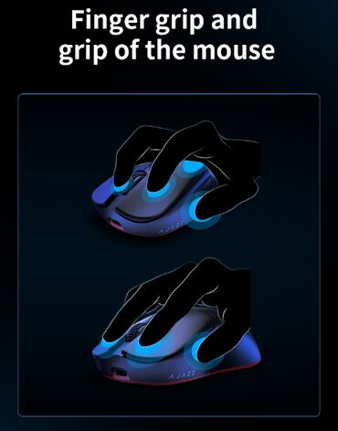 Компьютерные мышки: 🔥 Ajazz AJ099 — лёгкий беспроводной геймерский мышь для побед! 🎮⚡ 💥 — 9