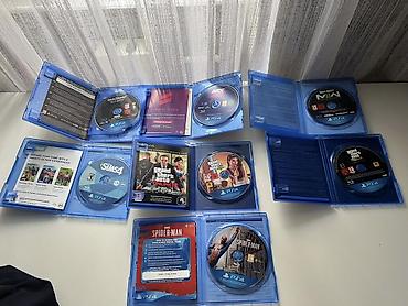 Игры для PlayStation: Игры для PlayStation 4 (диски в коробках) Все диски в отличном — 9