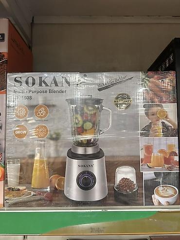 Blenderlər: Sokany Multi-Purpose Blender (model 1150S) - 600W güc: qalın — 1