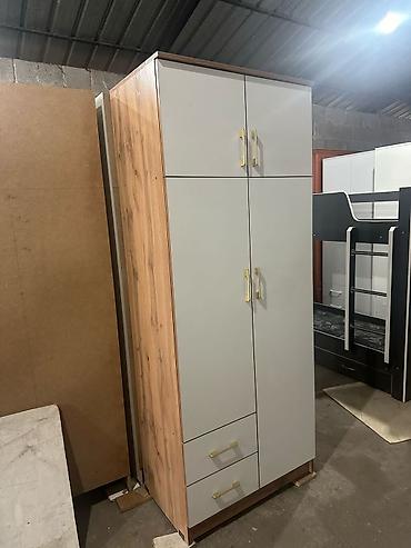Шифоньеры, шкафы для одежды: Шкаф новый шкафы с зеркалом 8500 ширина 80см глубина 47см высота 2 — 10