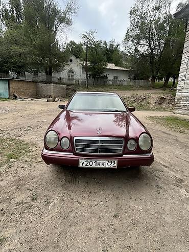 салон машины: Mercedes-Benz E-Class: 1996 г., Автомат, Бензин, Седан — 1