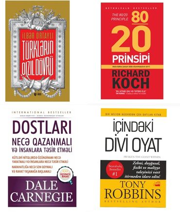 İş dəftərləri: 4-u bir yerde 55 azn ● içindəki divi oyat ● 20/80 prinsipi ●