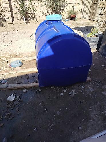 Baklar və çənlər: Su çəni – Turkuaz A.Ş., 1500 litr - Həcm: 1500 lt (üzərində qeyd — 4