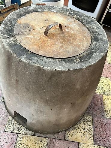 Təndir kürələri: Beton təndir/soba korpusu saxsı içlik - Material: qalın — 3