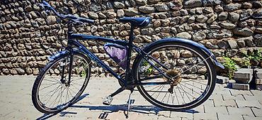 4 teker velosiped: İşlənmiş Şəhər velosipedi Salcano, 29", sürətlərin sayı: 10, Ünvandan götürmə — 5
