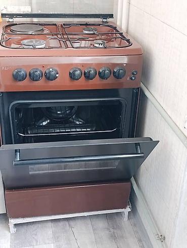 духовка с плитой: Комбинированная кухонная плита + отдельная электродуховка. 1) Плита — 2