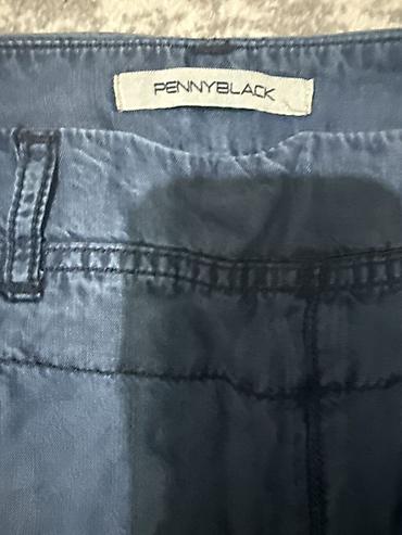 сливы старшекласниц: Женские широкие брюки Pennyblack - Бренд: Pennyblack (ярлык на поясе) — 3