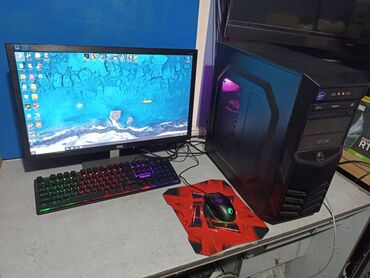 Настольные ПК и рабочие станции: Компьютер, ядер - 4, ОЗУ 16 ГБ, Игровой, Б/у, Intel Core i7, NVIDIA GeForce GTX 1660 Ti, HDD + SSD — 14