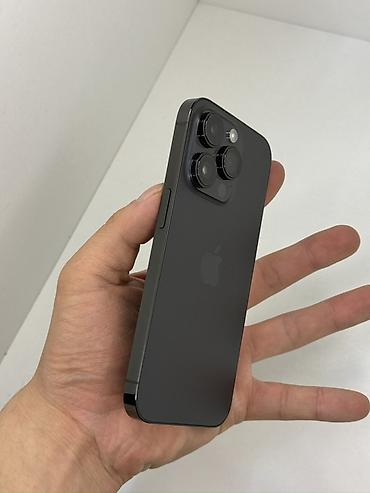 Apple iPhone: IPhone 14 Pro, Б/у, 128 ГБ, Графит, 75 % — 4