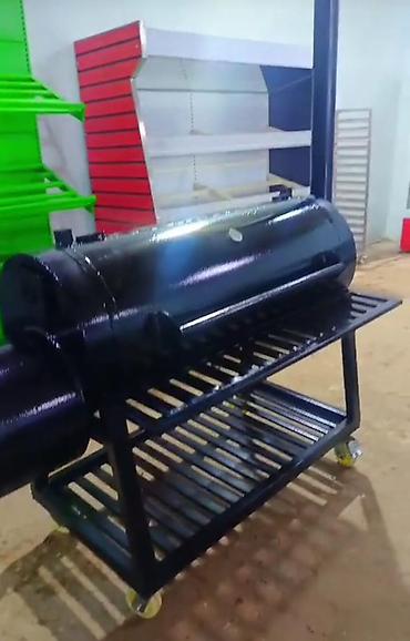 kafe aparati: BBQ/Smoker avadanlıqları – “ŞEF” istehsalı - Offset tipli peç/smoker — 4