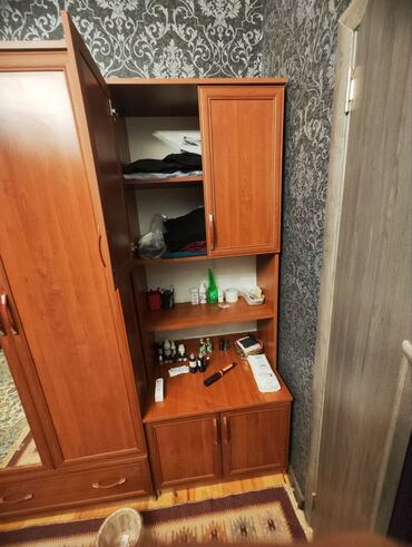 ayaqqab dolabi: Гардеробный шкаф, Б/у, 2 двери, Распашной, Прямой шкаф, Беларусь