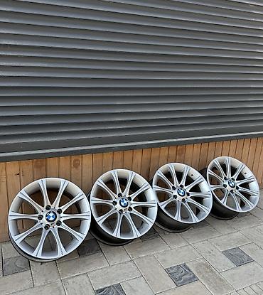 17: Литые Диски R 17 BMW, Комплект, отверстий - 5, Б/у — 3