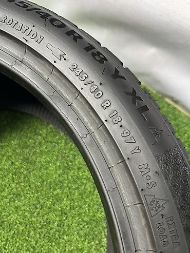 24540 r18 зима: Шины 245 / 40 / R 18, Всесезонная, Б/у, Пара, Легковые, Франция, Continental — 7