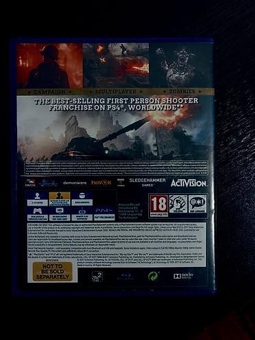 игры на ps 2: Игра для PlayStation 4: Call of Duty: WWII - Жанр: шутер от первого — 2