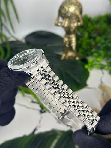 Aksesuarlar: Rolex Day-Date stilində kişi qol saatı - Korpus: paslanmayan polad — 4