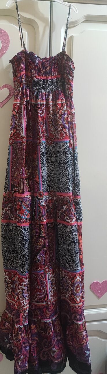 letnje haljine od indijskog platna: Predivna letnja lagana haljina vel xl