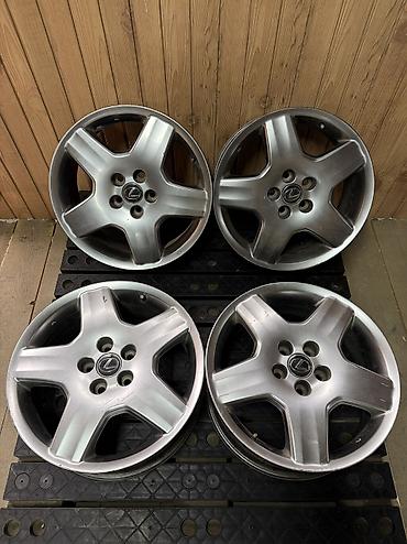 Диски: Литые Диски R 18 Lexus, Комплект, отверстий - 5, Б/у — 1