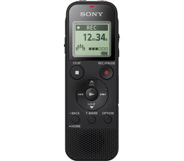 memory card: Цифровой диктофон Sony ICD-PX470 в черном корпусе предназначен для
