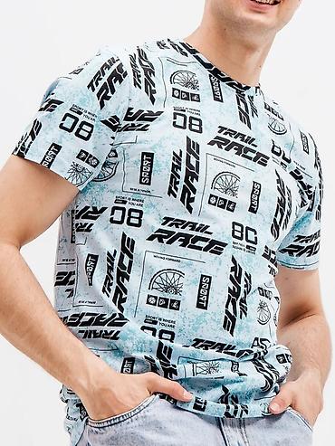 Футболки: Футболки оптом - Мужская футболка (унисекс) для повседневной носки — 2