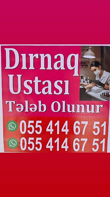 работа в салонах красоты: Vakansiya: Gözəllik salonuna saç ustası və dırnaq ustası tələb olunur — 2