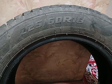 зимнее: Зимняя шипованная шина 225/60 R18. Характеристики: - Тип: зимняя, с — 2