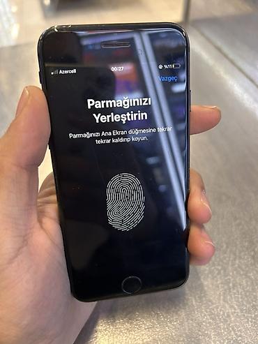 13 pro mac: IPhone 7, 32 GB, Qara, Barmaq izi — 2