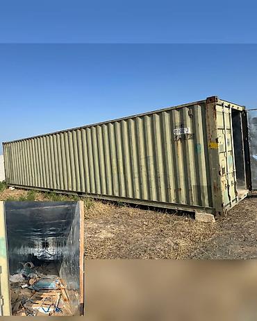 9500₼ Soyuducu konteyner ölcülər 12 metrin - 4.3 a Unvan Masazir 1124