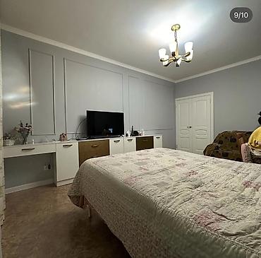 возможно обмен с доплатой мне: 3 комнаты, 98 м², Учкун мкр 106 серия улучшенная, 4 этаж, Евроремонт — 5