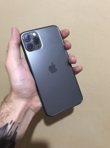 Şarj cihazları: IPhone 11 Pro, 64 GB, Matte Midnight Green, Face ID