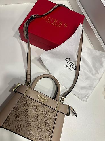 Çantalar: Guess mini əl çantası Brandluxdan 70’e alinib hec ishlenmeuib! — 3