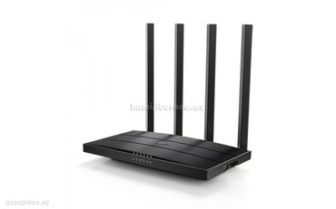simsiz vayfay: Wi-Fi router TP-Link Archer C6 AC1200 Brend: TP-LINK Məlumatların