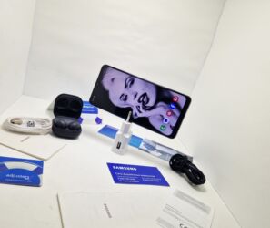 Samsung: Samsung Galaxy A32 5G, Б/у, 256 ГБ, цвет - Бежевый, 1 SIM, eSIM, 2 SIM — 9