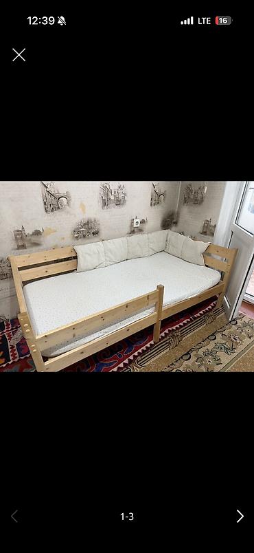коляска 500: Коляска 3/1 и кровать 10000 сом — 1