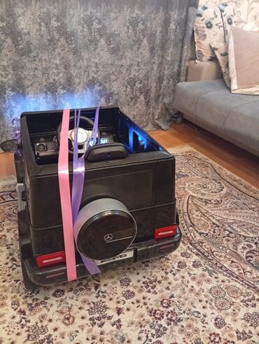 Uşaq üçün elektrik maşınları: Uşaq üçün elektrikli maşın – Mercedes-Benz G-Class (AMG dizayn) - — 7