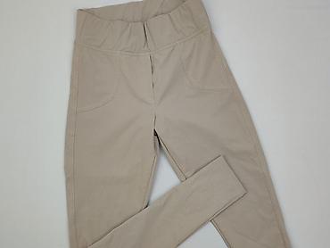 leginsy ecru: Leggings, Legginsy Eleganckie damskie, rozmiar S — 1