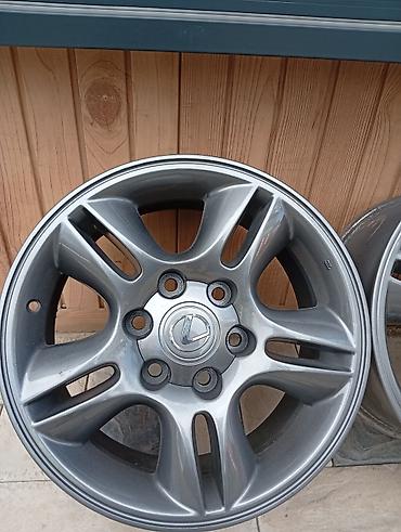 камри диск: Литые Диски R 17 Lexus, Комплект, отверстий - 6, Б/у — 2