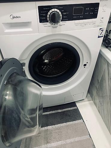 14 max: Стиральная машина Midea MFG70-S1411i Б/У *СРОЧНАЯ ПРОДАЖА!* Состояние — 3