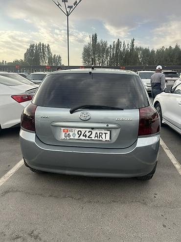 golf 4 1.9 tdi: Toyota Corolla: 2002 г., 1.6 л, Автомат, Бензин, Хэтчбэк — 5