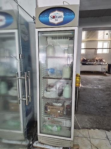 soyuducuları: Sultan Su brendli vitrin soyuducu - Şaquli vitrin tipli ticarət — 1