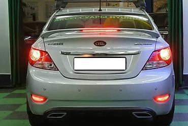 w204 spoiler: Spoyler, Yeni, Plastik, Hyundai Solaris, Ünvandan götürmə — 4