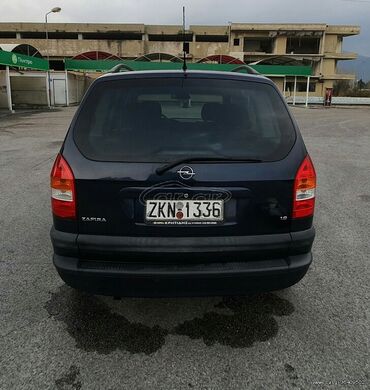 Opel Zafira: 1.8 l. | 2003 έ. | 287200 km. SUV/4x4