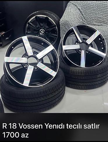 disk tekerler per page 99: R18 Vossen disklər və təkər dəsti - Ölçü: R18 - Marka/model: Vossen - — 1