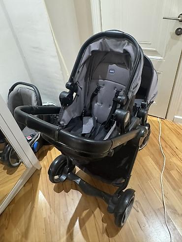 chicco multiway: Chicco Fully Twin iki uşaqlıq uşaq arabası - Marka/model: Chicco — 1