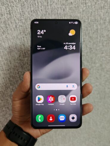 Samsung: Samsung Galaxy S21, Б/у, 256 ГБ, цвет - Черный, 1 SIM