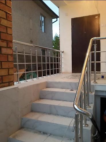 Обшивка лестниц: Перила Ограждения нержавейка хром Ограждения для лестниц из — 10