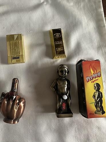 Зажигалки: Коллекция зажигалок — набор из различных моделей и форм каждая по — 16