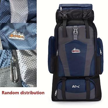 Rukzaklar: Turist/Səyahət çantası – 80L+ Ölçülər: - Hündürlük: 70 sm (27.56 in) — 5