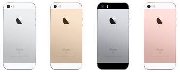 Apple iPhone: IPhone SE, 128 GB, Space Gray, Barmaq izi