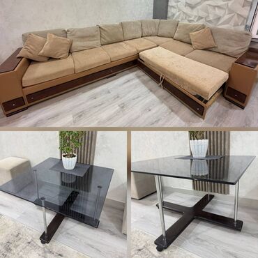 Uşaq və gənc otağı üçün dəstlər: Künc divan, İşlənmiş, Açılan, Bazasız, Parça, Çatdırılma yoxdur