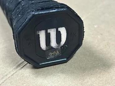 Rekviziti za vežbanje: Wilson Hammer 3.4 Stretch Titanium teniski reket + originalna Wilson — 14